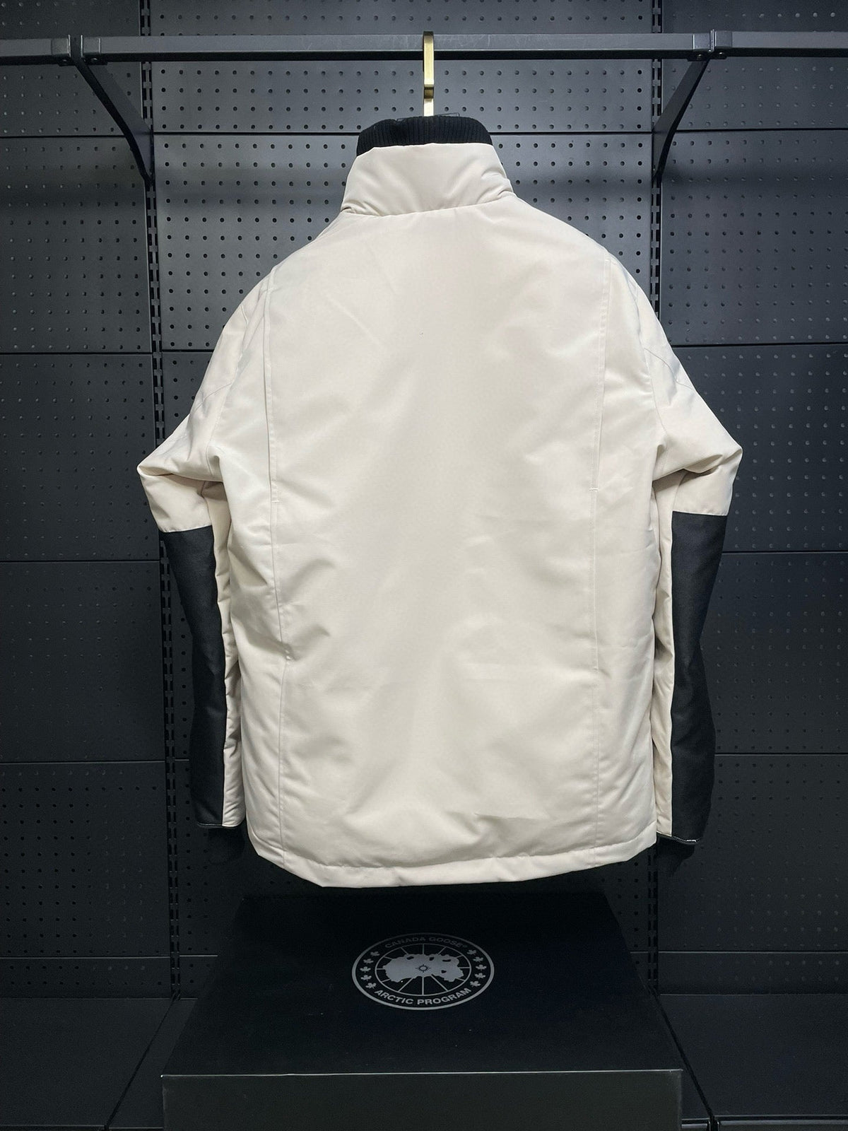 Black Nylon Down Parka - Men's