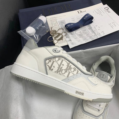B27 Low White Oblique Sneakers