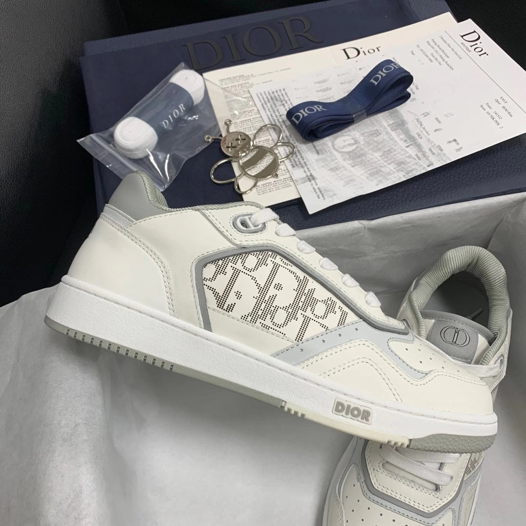 B27 Low White Oblique Sneakers