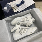 B27 High-Top White Sneakers