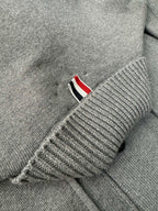 Shawl Collar Cardigan Grey - Men's