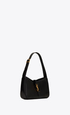 Le 5 À 7 in Smooth Leather – hOBO BAG FEATURING LEATHER TAB WITH THE CASSANDRE, AND TONAL SUEDE LINING.COMPACT – LUX VERSE Luxury Designer Fashion Outlet