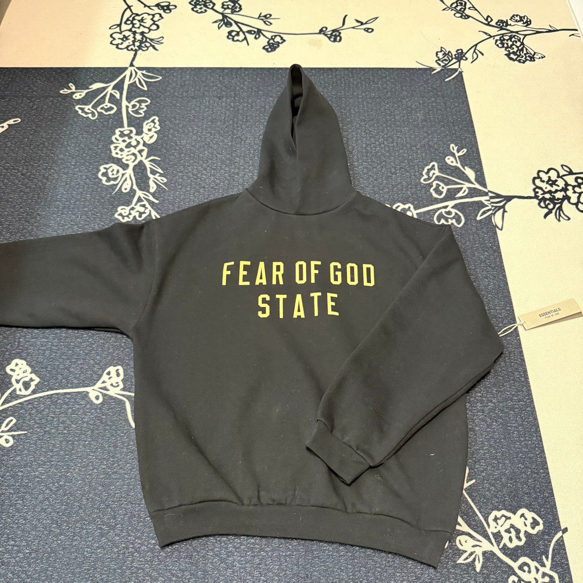 Pink Cotton Chest Text Pullover - Men's