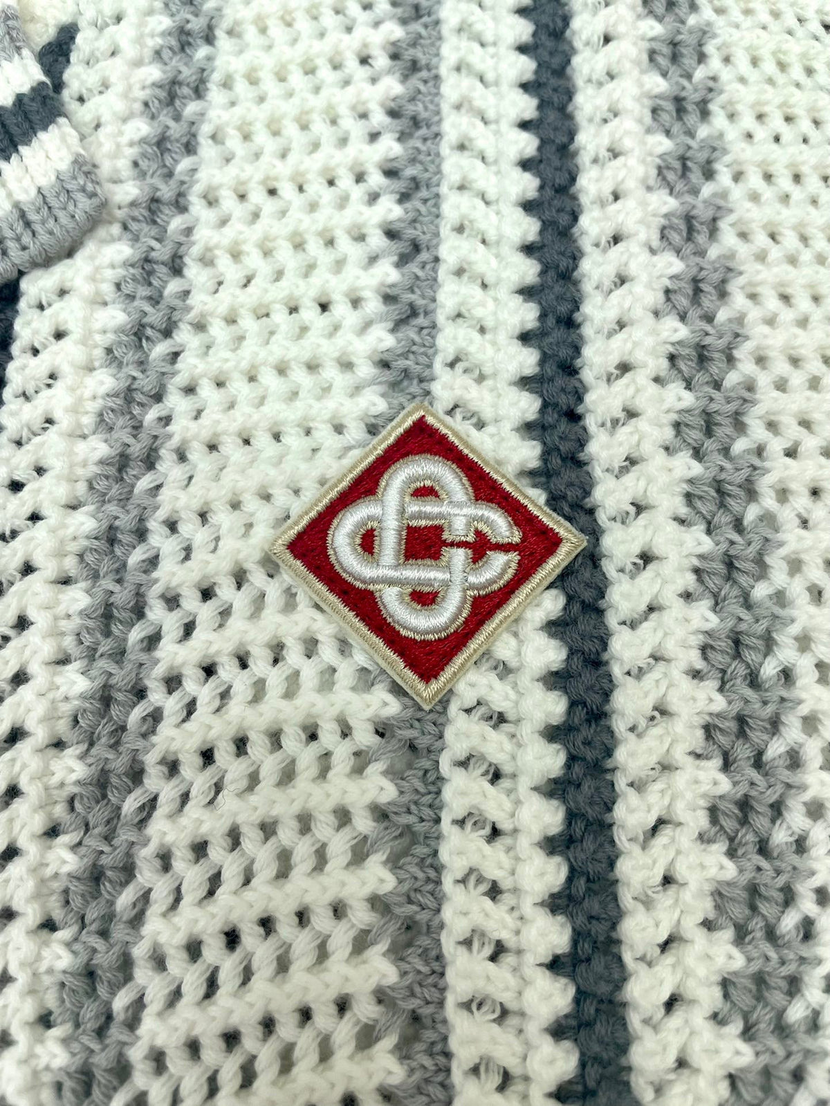 Striped Knit Zip - Men's