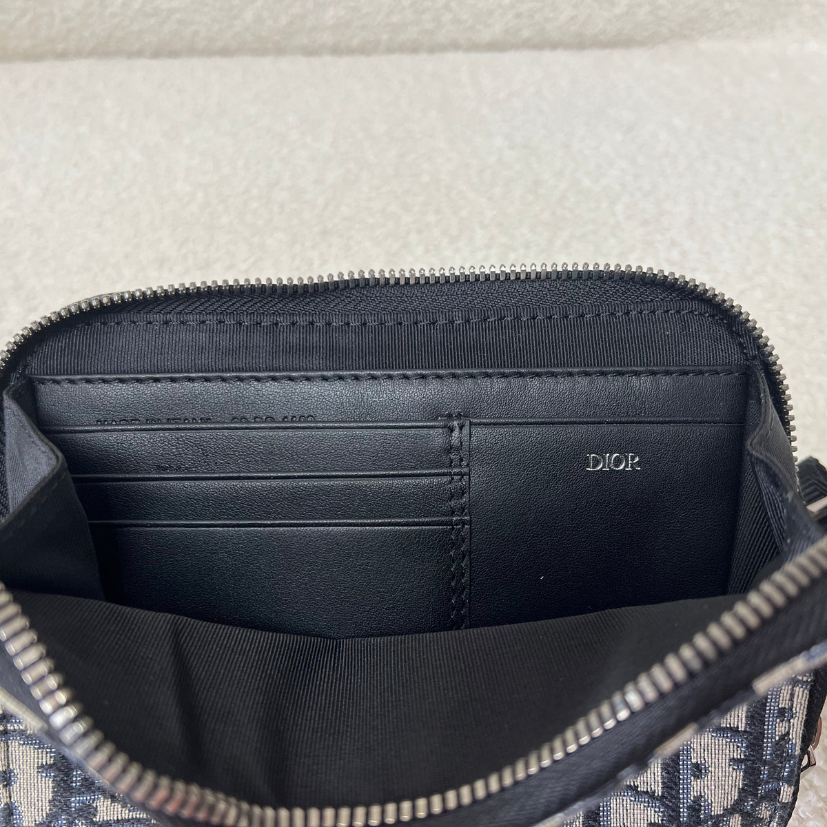 Black and Grey Crossbody Bag