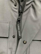 Black Nylon Down Parka - Men's