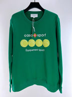 Navy Cotton Ball Graphic Crewneck - Men's