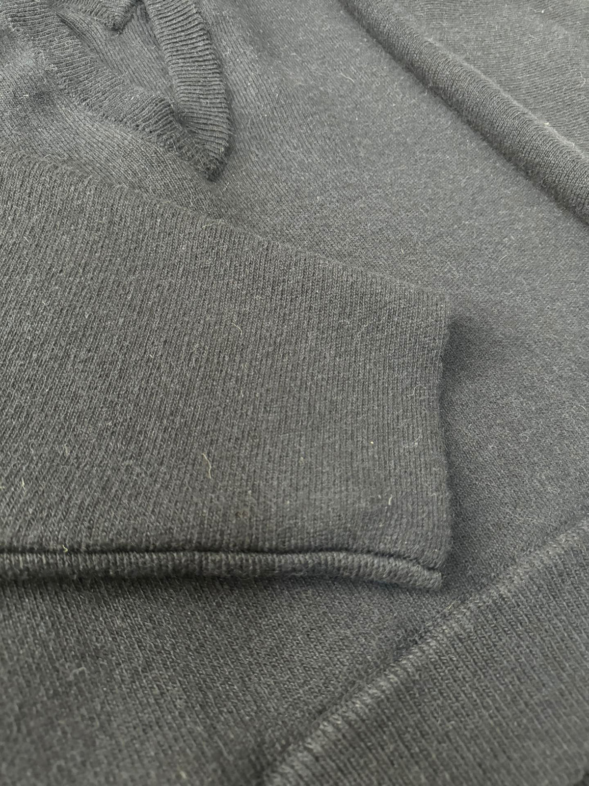4-Bar Knit Zip Grey Sweater - Men's