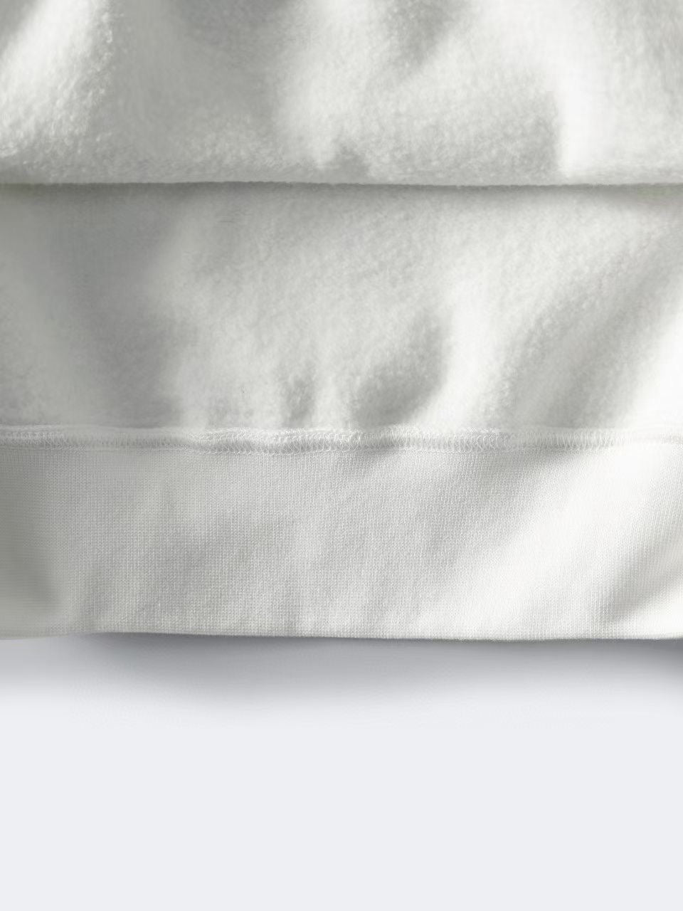 Grey Cotton Chest Logo Pullover - Men's