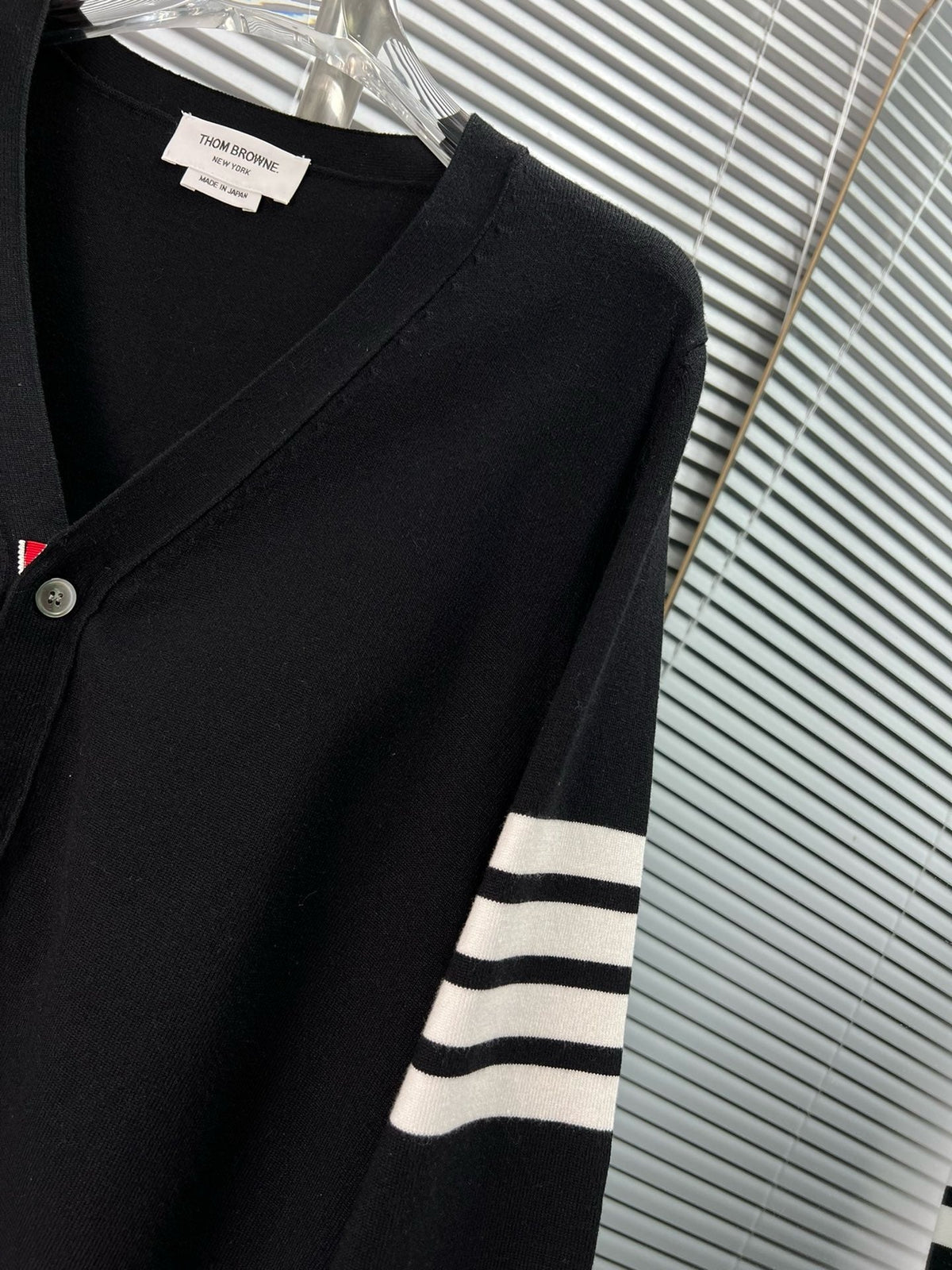 4-Bar Cardigan White - Men's