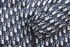 Blue Jersey Monogram Track - Men's