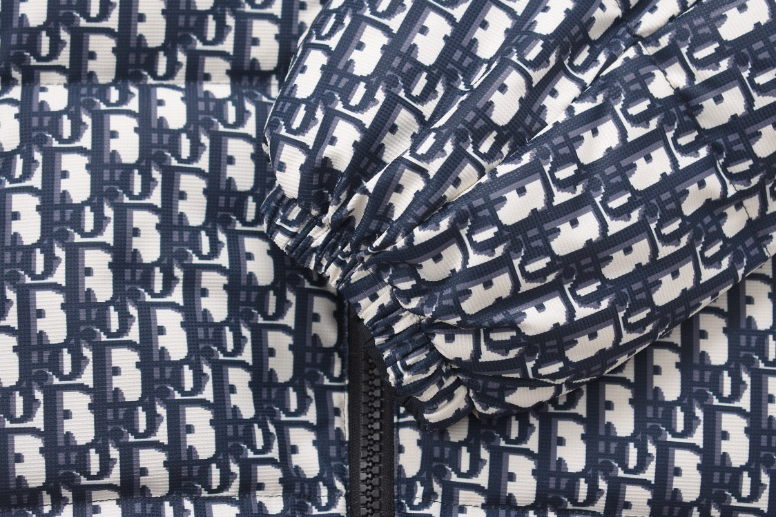 Blue Jersey Monogram Track - Men's