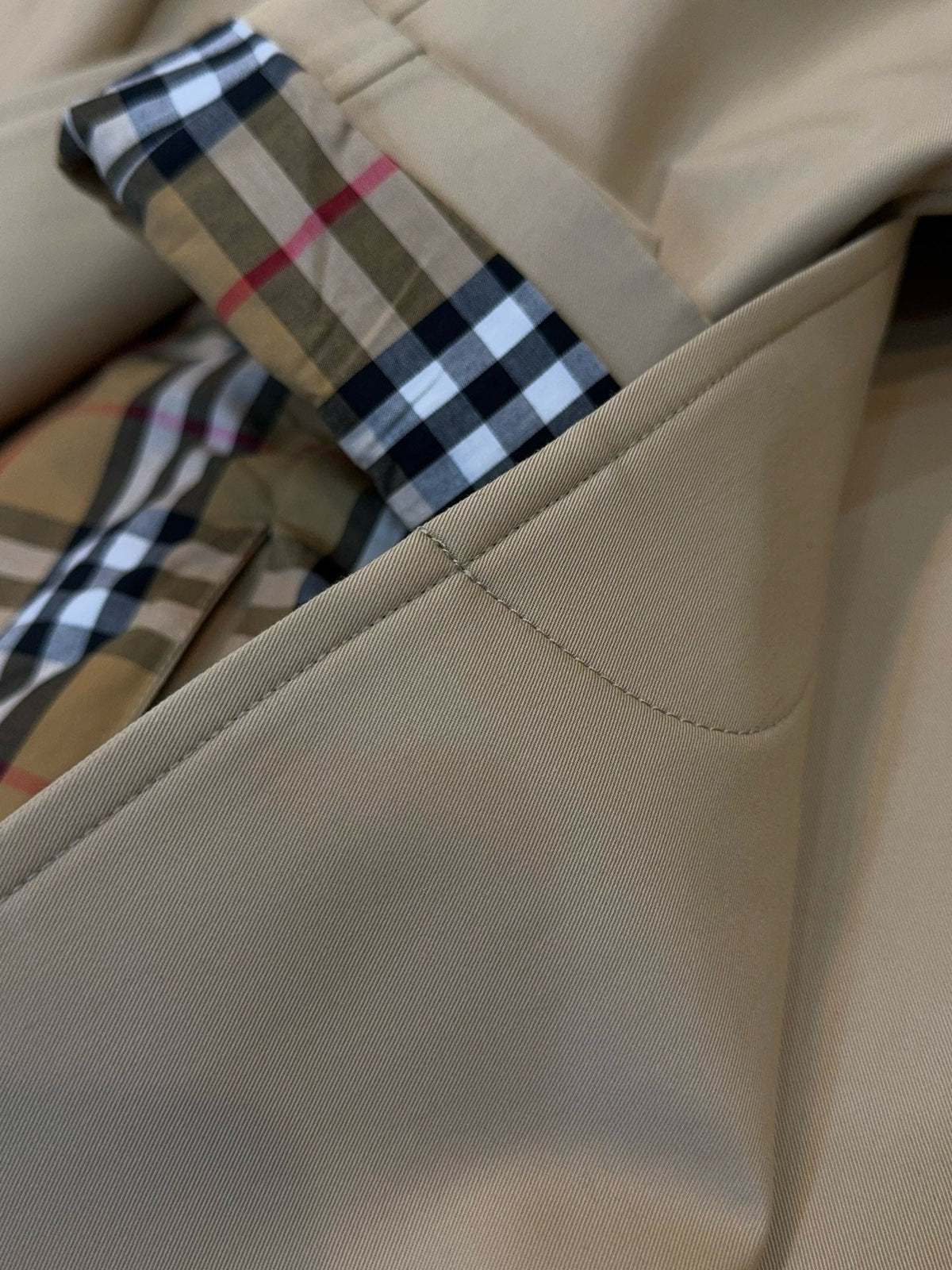 Navy Car Coat - Men's