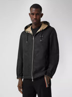 Check Hooded Sweatshirt - Men's