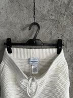 Navy Striped Knit Shorts - Men's