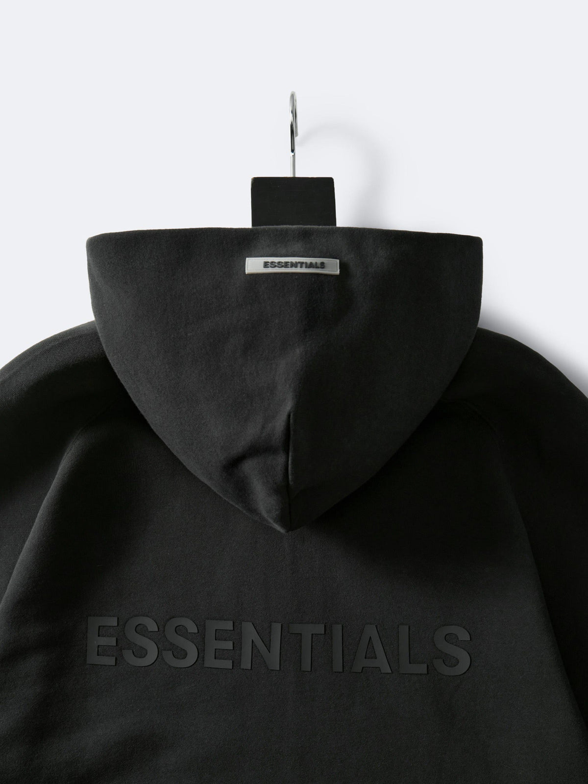 White Cotton Plain Zip-Through - Men's