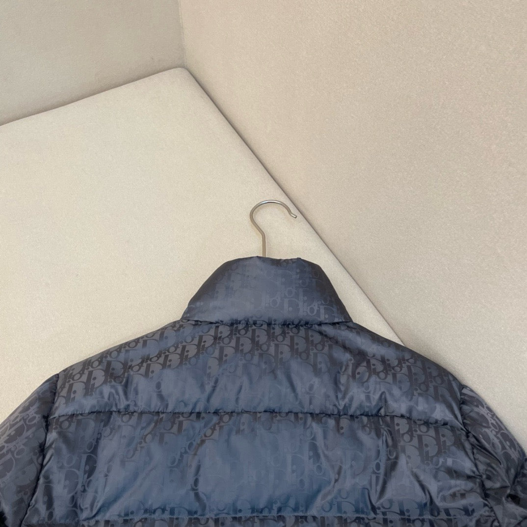Black Puffer Jacket - Men's