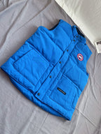 Black Nylon Arm Patch Gilet - Men's