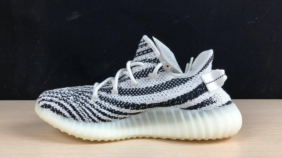 Yeezy Boost 350 V2 Zebra White Sneakers