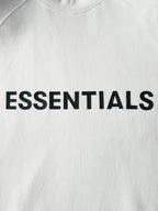 Essentials White Logo Sweatshirt - Men's