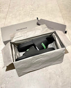 Khaki with Green Logo Slides