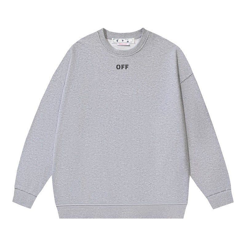 OFF Text Logo Sweatshirt - Men's