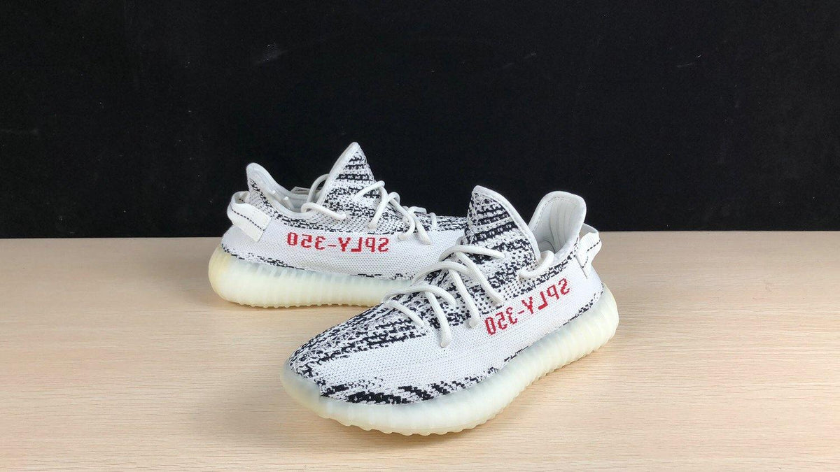 Yeezy Boost 350 V2 Zebra White Sneakers