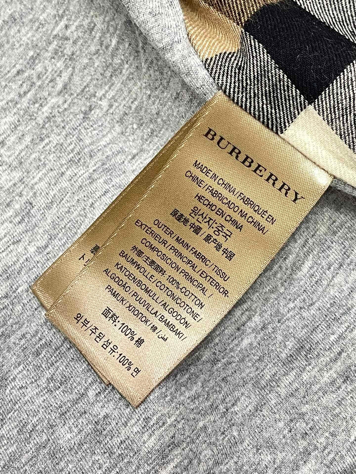 Navy Cotton Logo Zip-Through - Men's