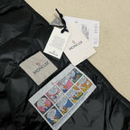 Black Nylon Lightweight Gilet - Men's