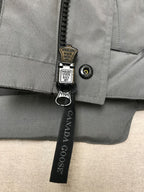Black Nylon Arm Patch Gilet - Men's