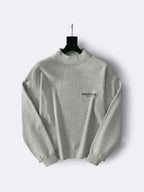 Essentials Grey Small Logo Sweatshirt - Men's