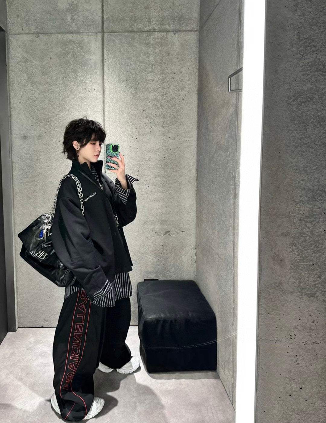 Track Grey Trousers - Men's