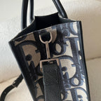 Black and Grey Tote Bag