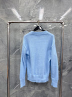 Light Blue and Pink Sweater - Men's
