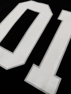 Black Jersey Numeral Short-Sleeve - Men's