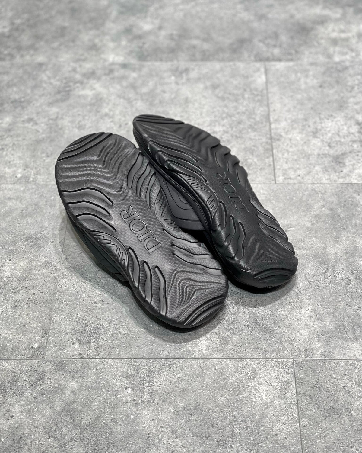 Black and Grey Slides