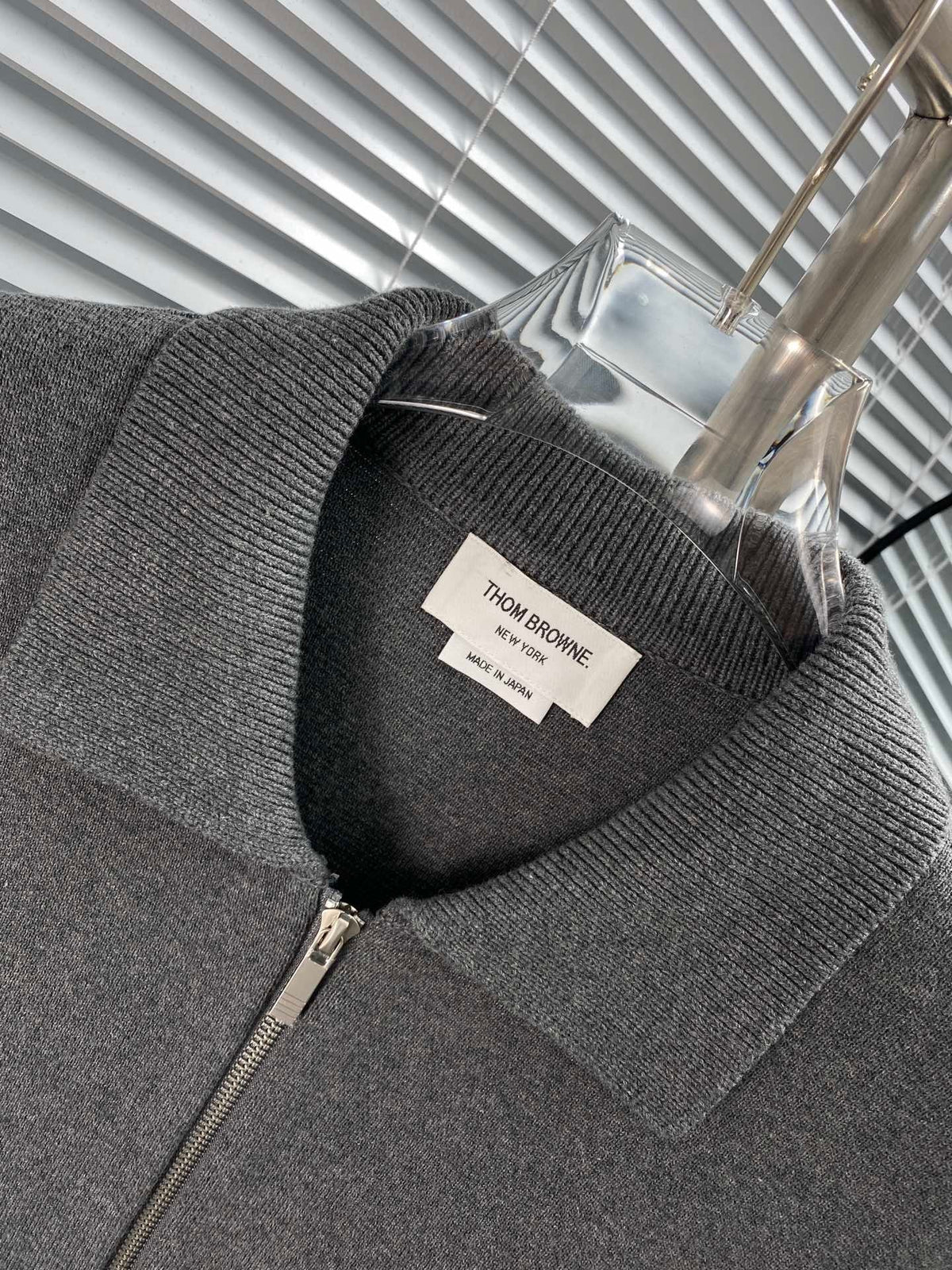 RWB Stripe Cardigan Navy - Men's
