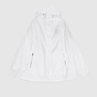 Nylon GG jacquard jacket
