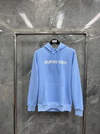 Black Cotton Bold Text Pullover - Men's
