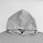 Grey Cotton Bold Text Pullover - Men's