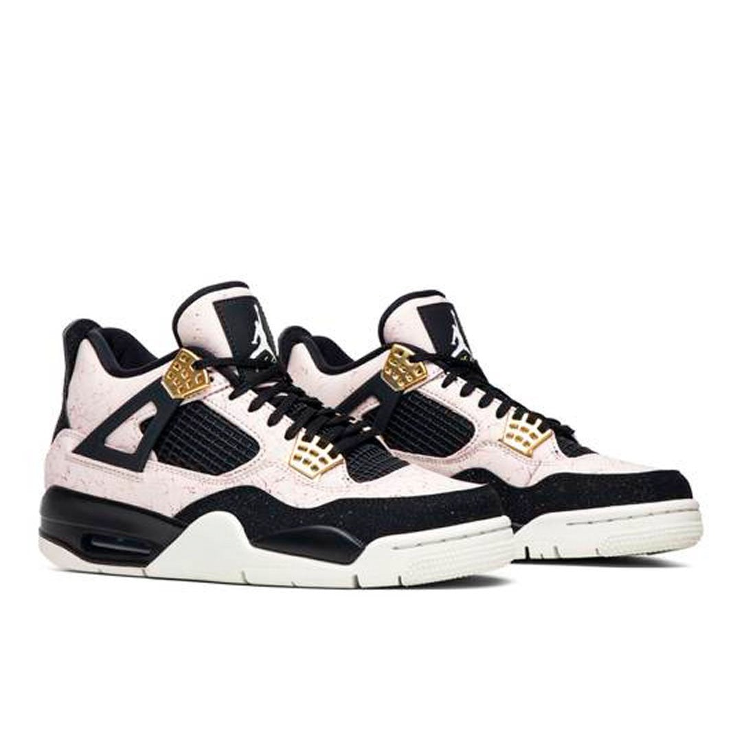 Splatter (W) – metallic gold eyelets are contrasted by hits of black on the toe wrap and heel – LUX VERSE Luxury Designer Fashion Outlet