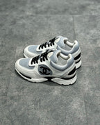 White Mesh Colourblock Chunky - Women's