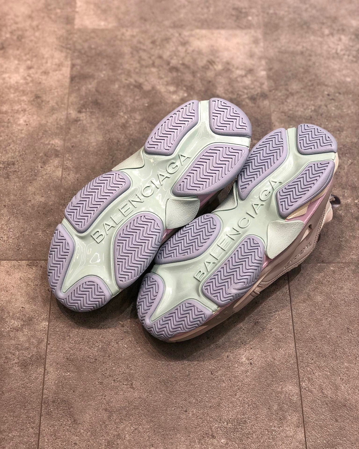 Triple S Beige Sneakers