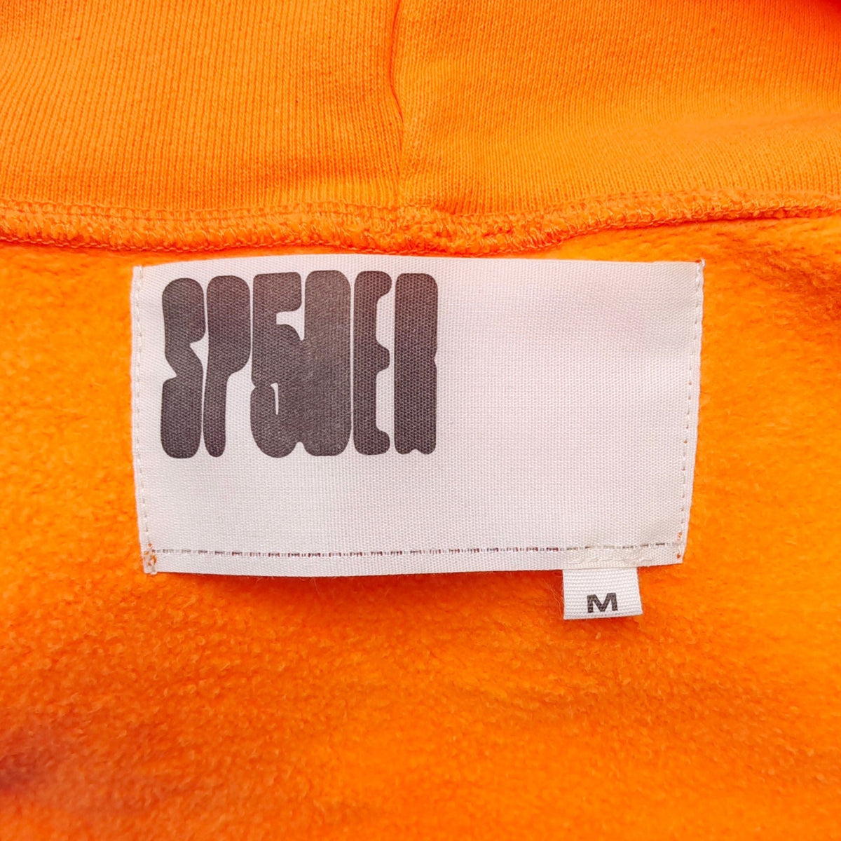 Orange Cotton Patch Pullover - Men's