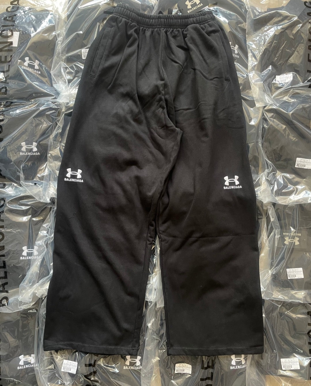 Logo Wide-Leg Trousers - Men's