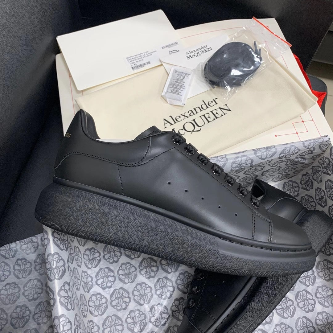 Oversized All Black Sneakers