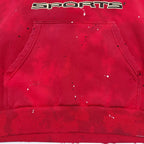 Dark Red Hoodie - Men's