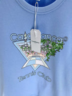 Blue Cotton Club Graphic Crewneck - Men's