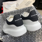 Oversized Black Tab Sneakers