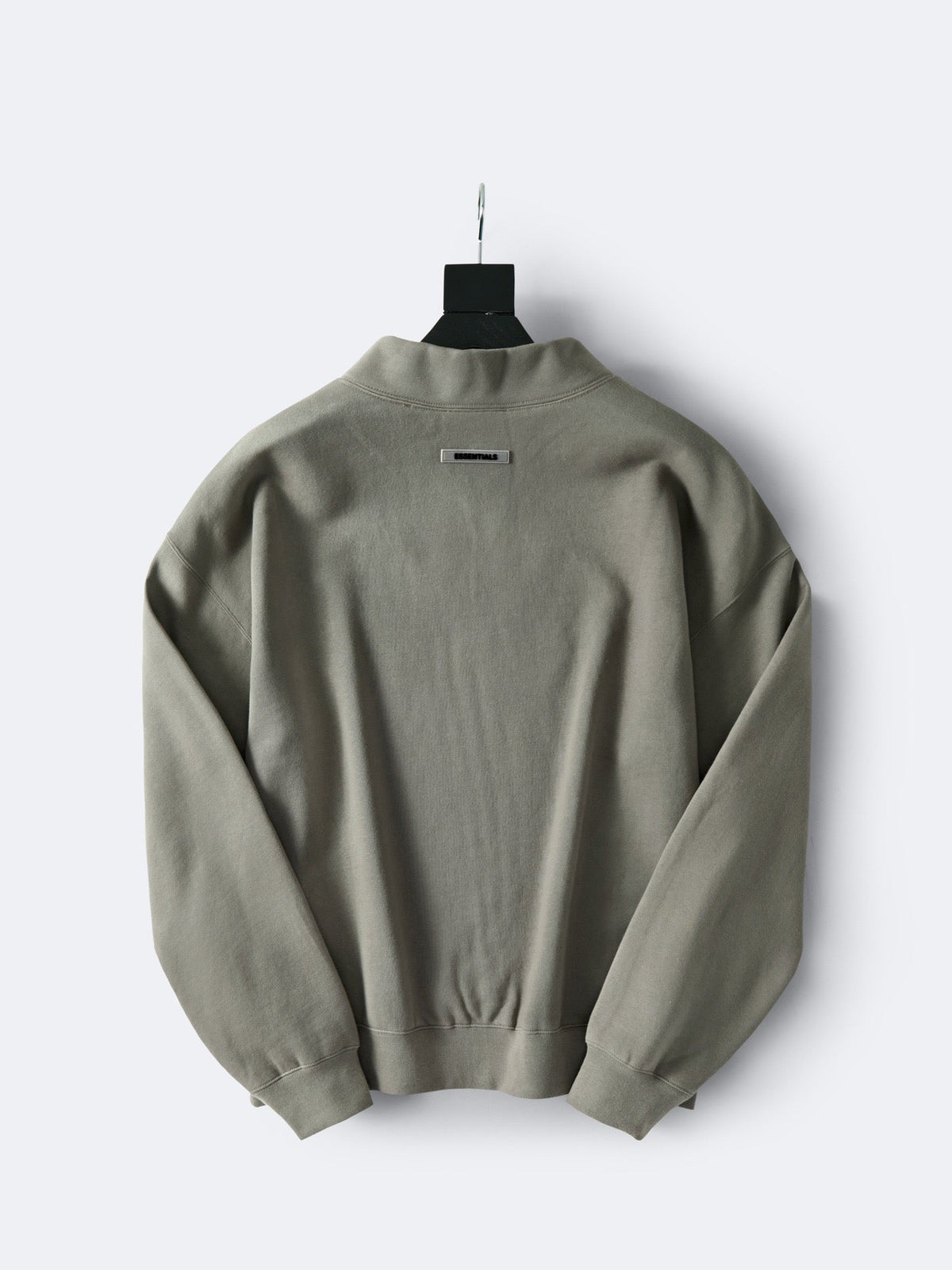 Essentials Olive Small Logo Sweatshirt - Men's